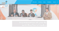 Desktop Screenshot of cedasaba.org.ar